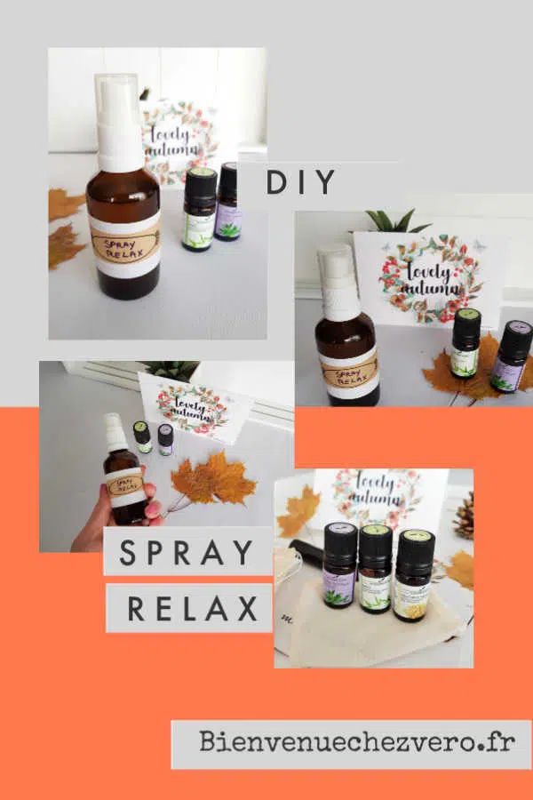 DIY - Comment faire son spray relax soi-même ? Ne vous laissez pas envahir par le stress. Restez zen et de bonne humeur malgré les aléas de la saison.