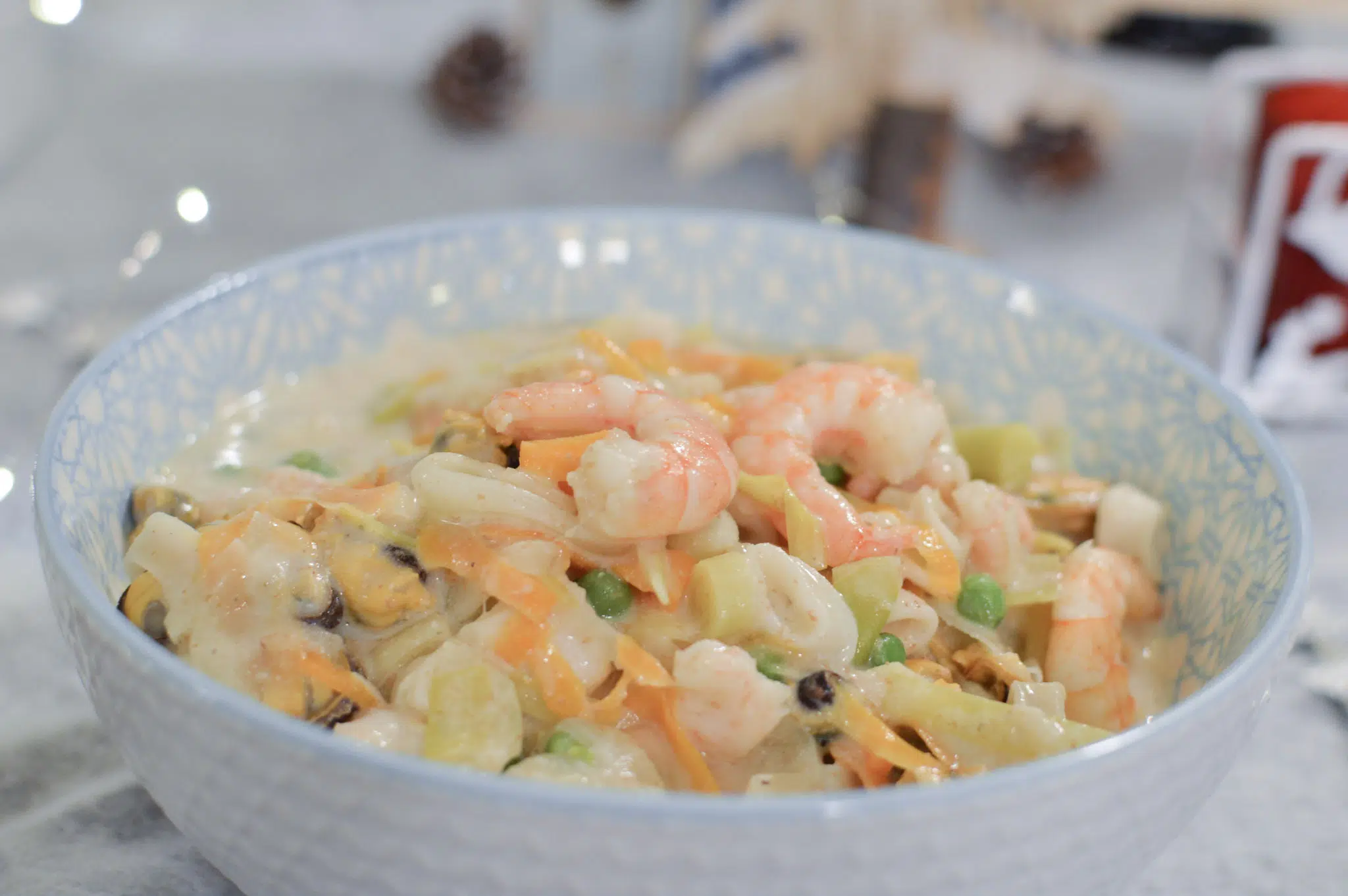 Marmite de fruits de mer aux petits légumes - Repas festif IG Bas - Bienvenue chez vero