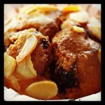 Bienvenue chez Vero - Muffins aux griottes et aux amandes