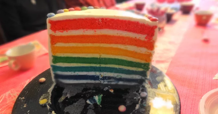 Comment faire un Rainbow cake – Gâteau arc-en-ciel