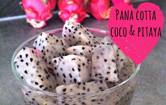 Comment faire une Panna cotta à la noix de coco & pitaya