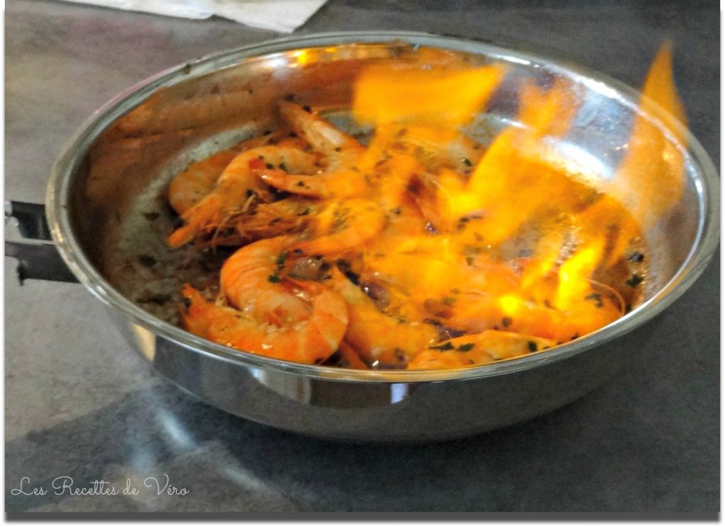 Comment Faire Des Gambas Flambées Au Pastis