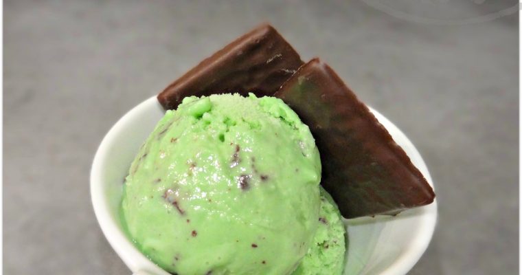 Glace moelleuse aux After-Eight