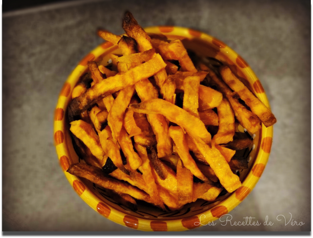 Frites de patates douces croustillantes