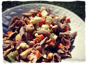Salade de pâtes au sarrasin au thon