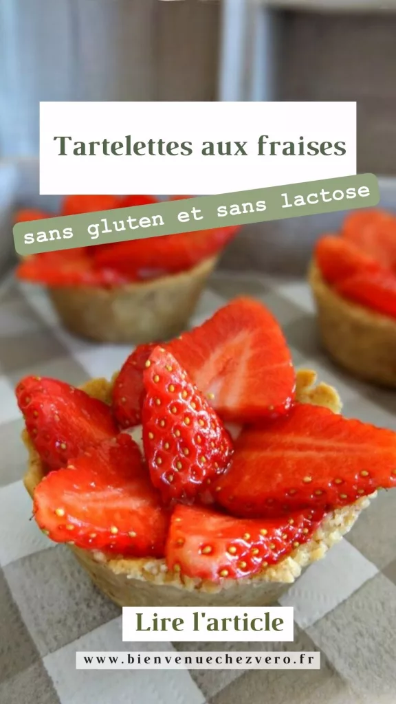 Tartelettes aux fraises sans gluten
