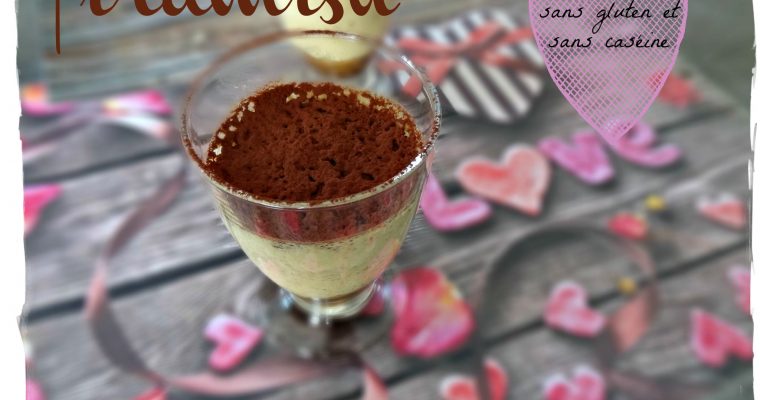Tiramisu sans gluten et sans caséine