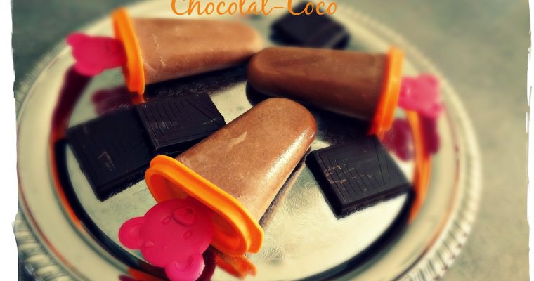 Popsicles Chocolat-Coco