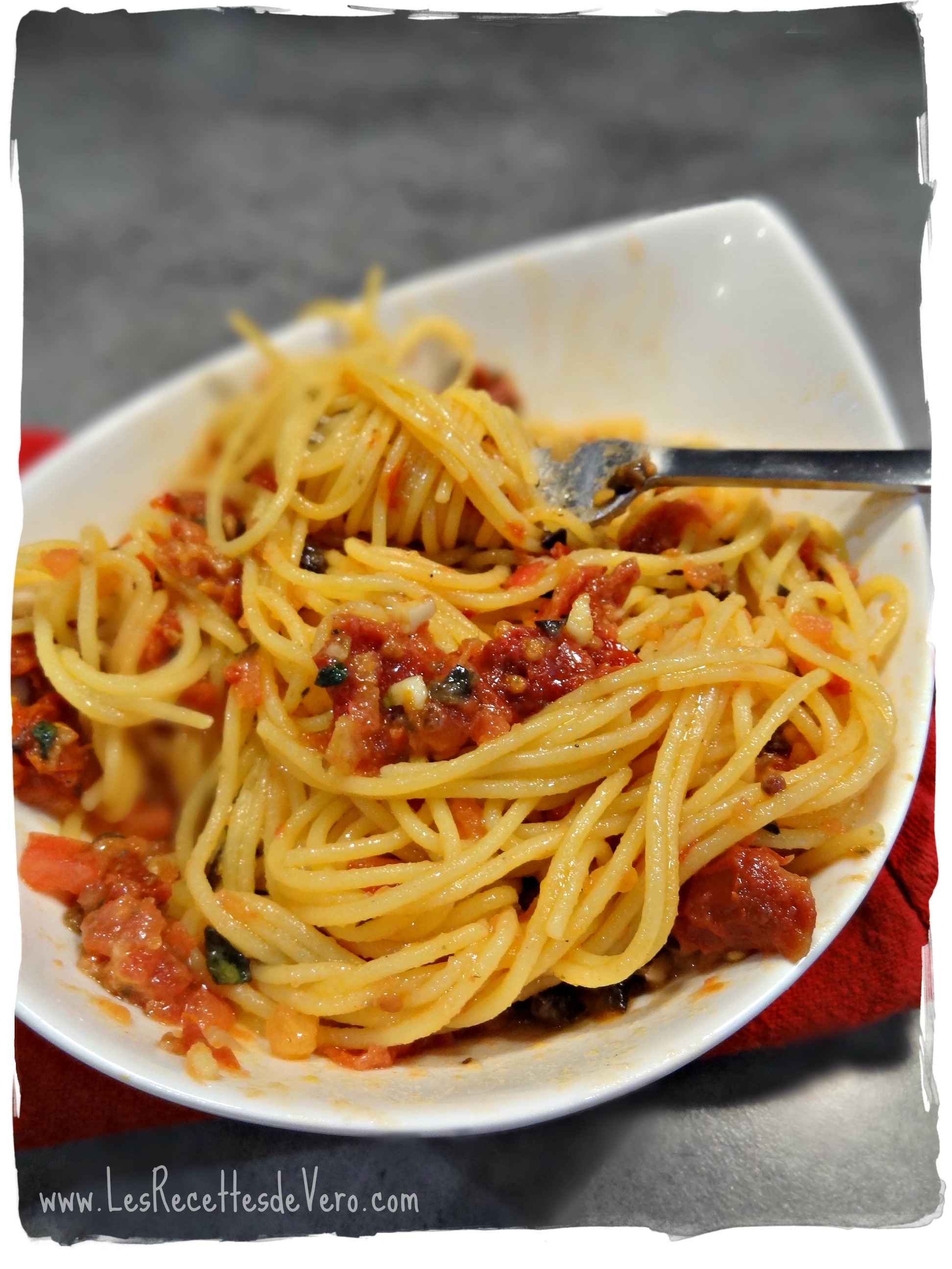 Spaghetti Sans Gluten à La Sauce Puttanesca De Jamie Oliver