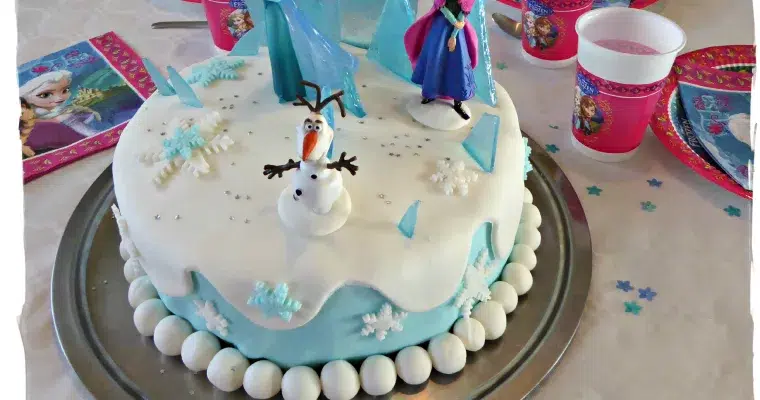 Comment faire un gâteau Reine des Neiges