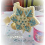 Comment faire des sucettes en forme de flocon de neige sucettes chocolat blanc
