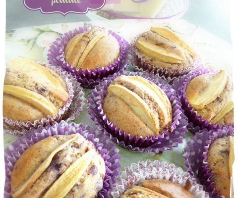 Muffin myrtilles-pomme