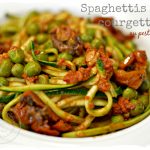 Spaghettis de courgettes au pesto rosso facile à faire Spaghettis de courgettes blog