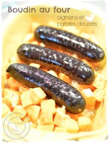 Boudin noir au four