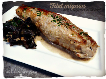 Filet mignon aux trompettes de la mort