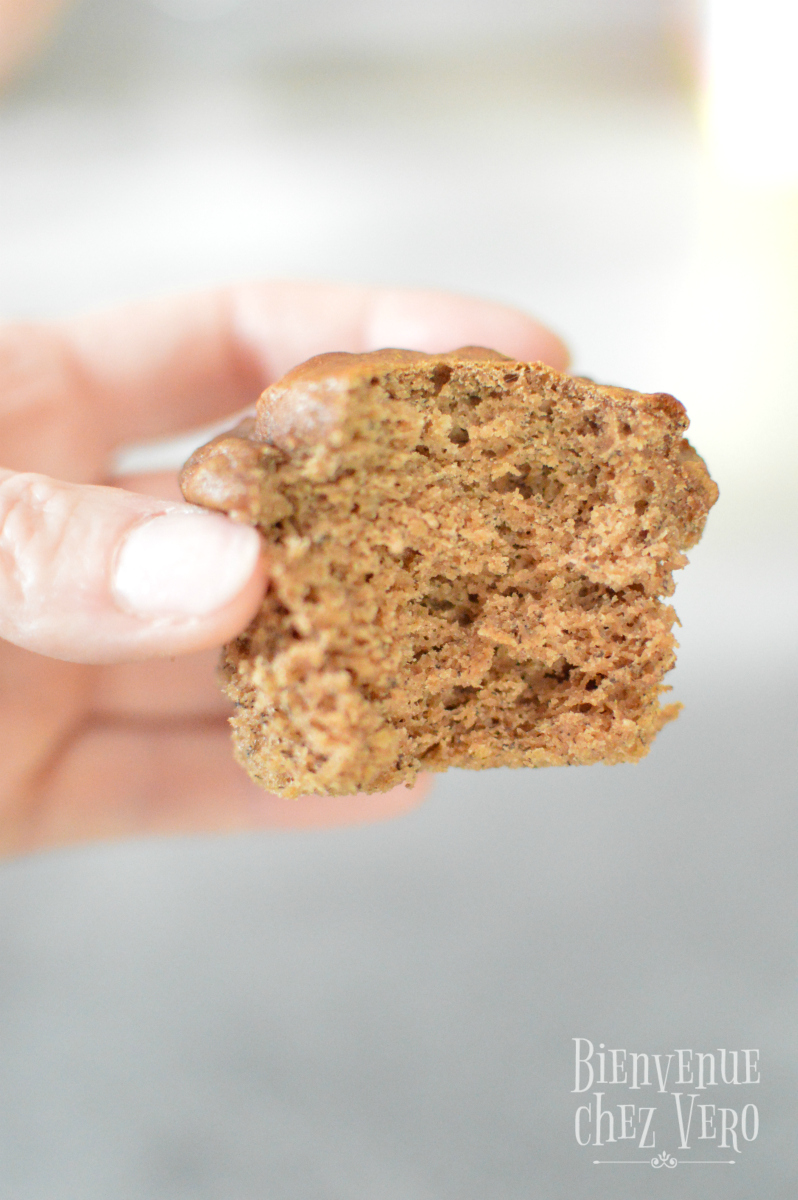 Bienvenue chez vero - Muffins sans gluten proteinés à la banane