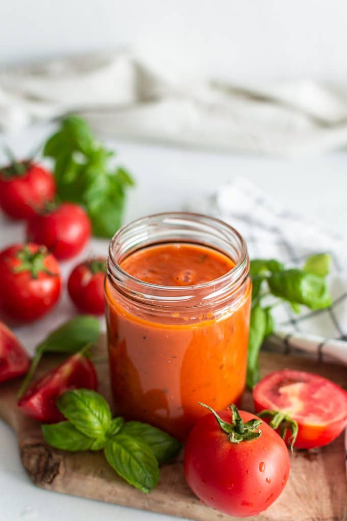Sauce tomate et basilic rapide