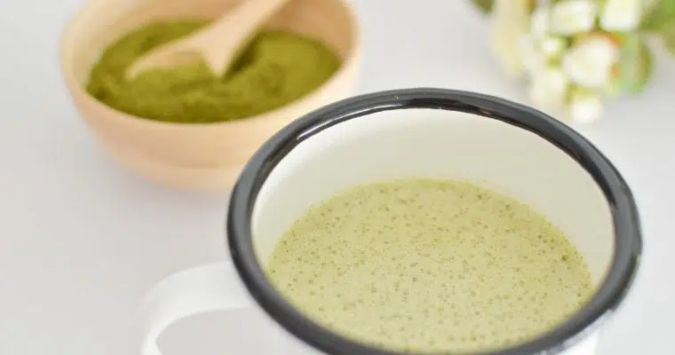 Comment faire un Matcha et Moringa Latte à IG Bas