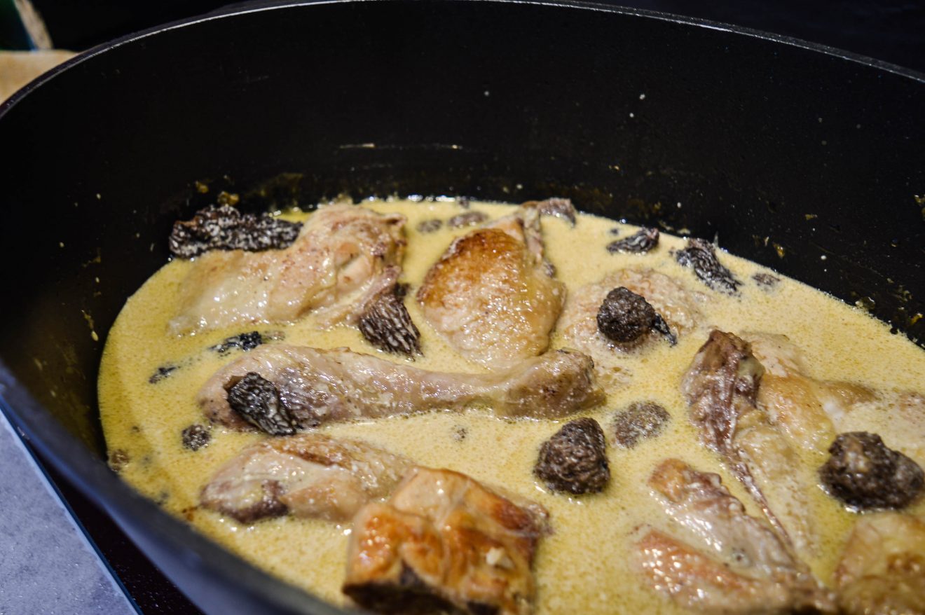 Poularde Au Vin Jaune Et Morilles Bocuse