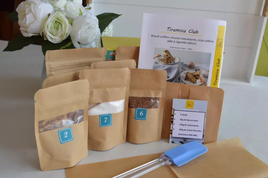 Tiramisu Club - Bienvenuechezvero - Ce que contient la box