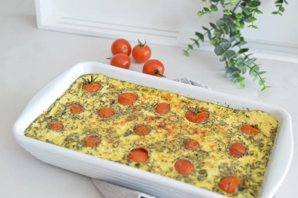 Clafoutis tomates cerises dans le plat - Omnicuiseur - Bienvenue chez vero (14)