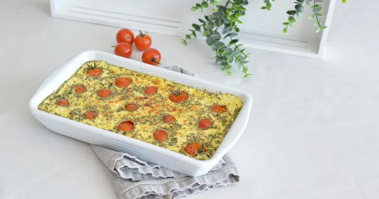 Clafoutis aux tomates cerises à l’Omnicuiseur