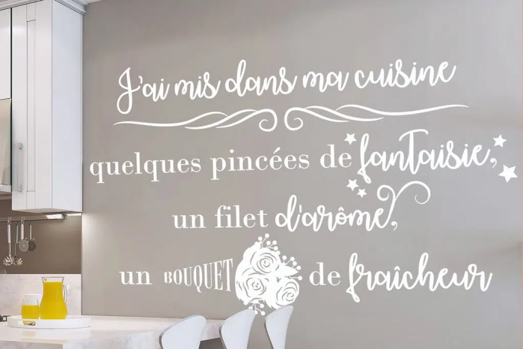Comment décorer sa cuisine à petits prix - Ma selection de 5 stickers - Bienvenue chez vero