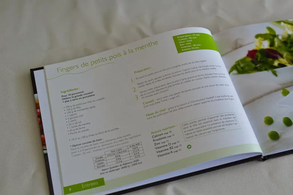 Livre de recettes du printemps ouvert Omnicuiseur - Bienvenue chez vero (8)