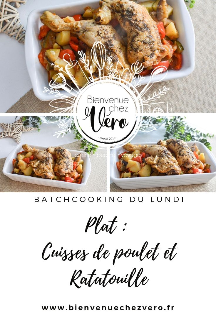 Cuisses De Poulet Et Ratatouille