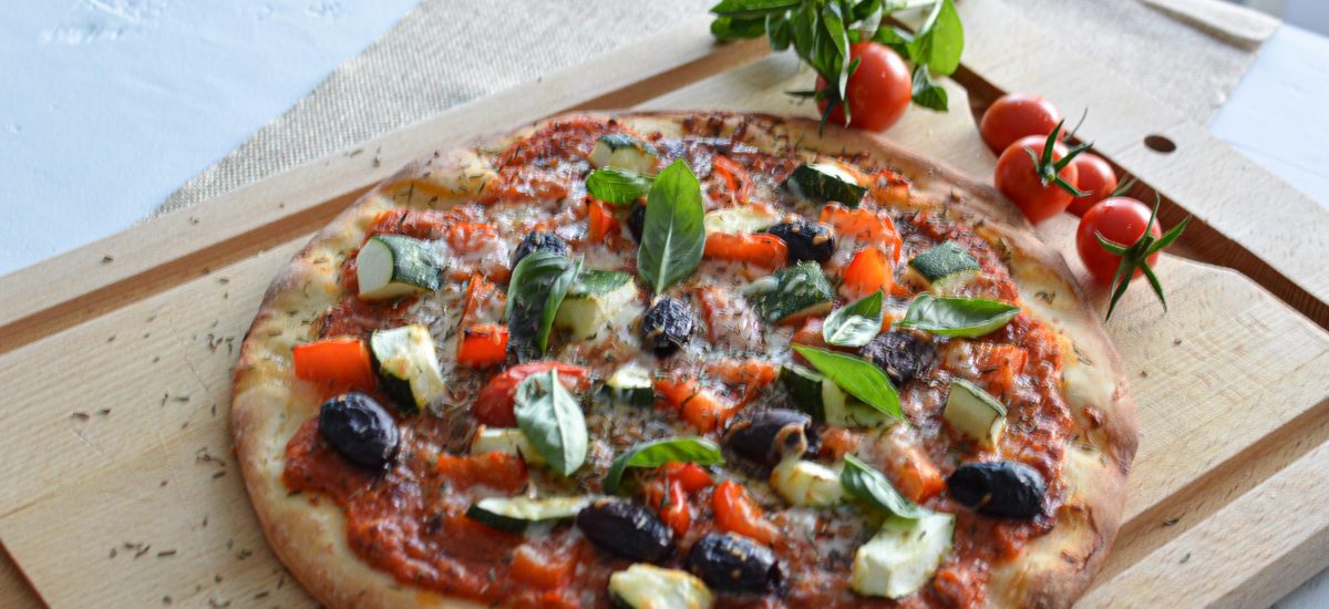 Pizza aux légumes et jambon de Parme - Batchcooking - Bienvenue chez vero