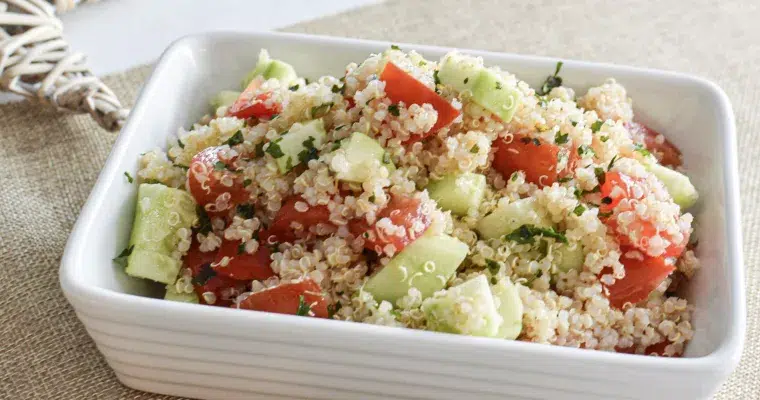 Comment faire un taboulé au quinoa
