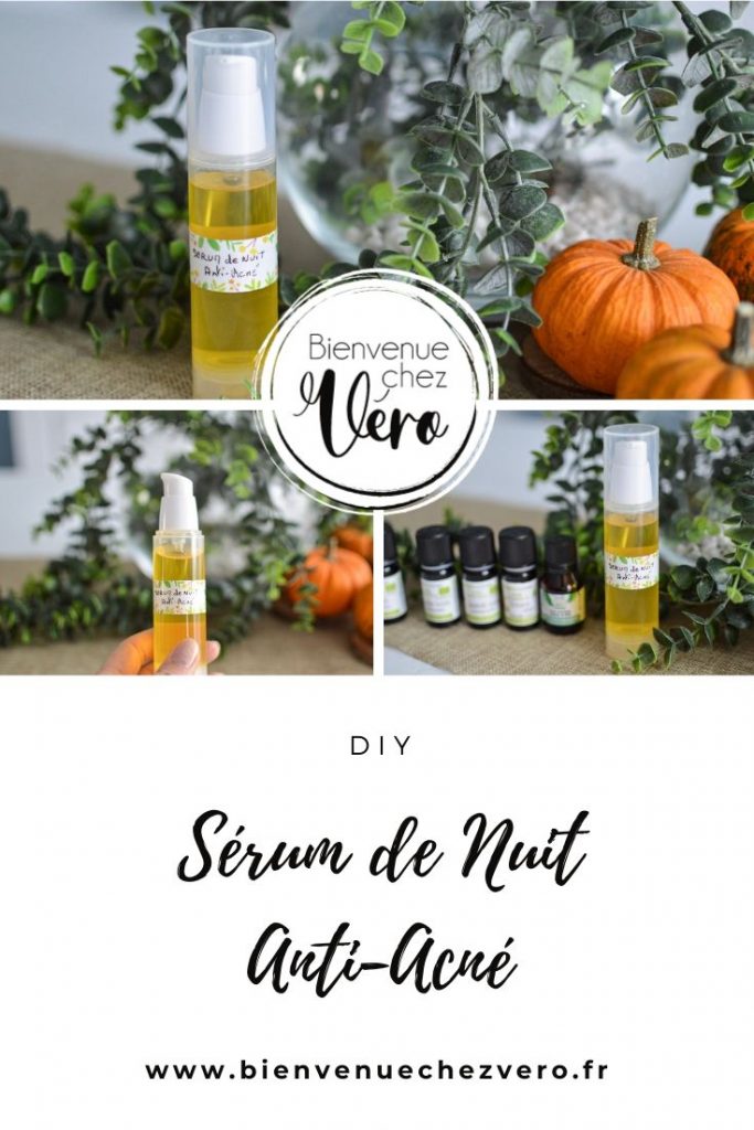 Sérum de nuit anti-acné - Bienvenue chez vero