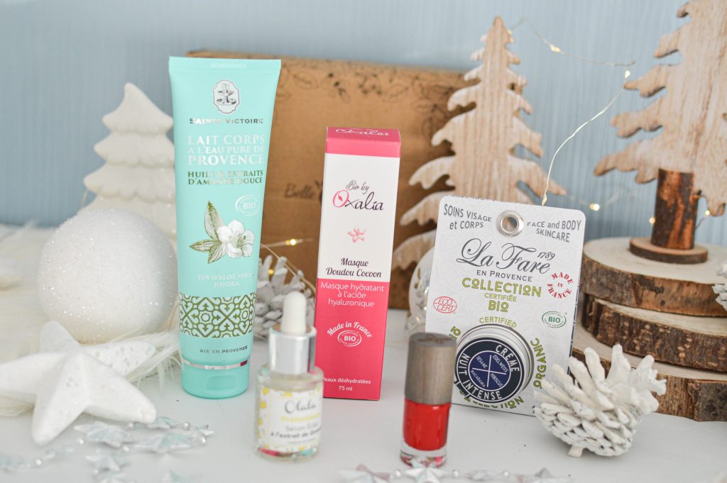 Tous les produits de la Box beauté Féerie de Noel 2019 - Belle au naturel - Bienvenuechezvero