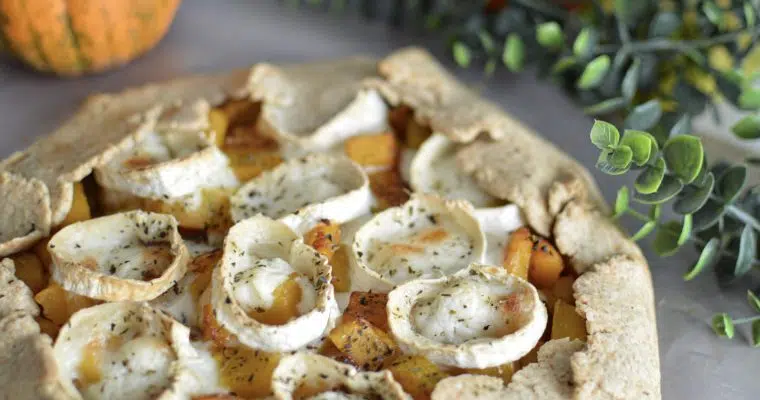 Comment faire une tarte rustique à la courge
