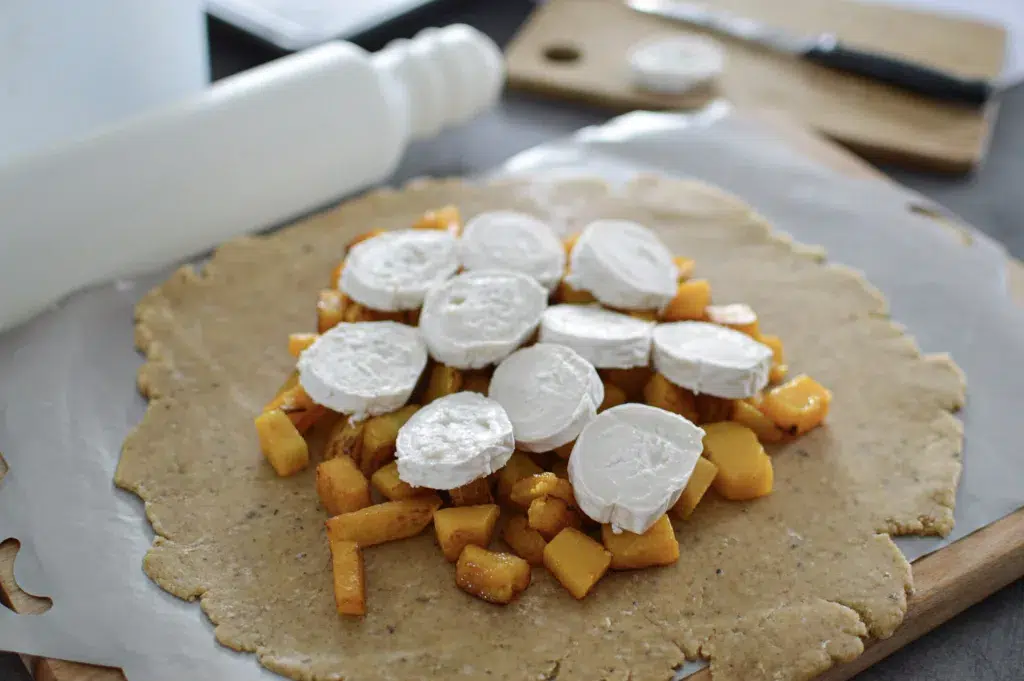 Tarte rustique à la courge et chèvre - Bienvenuechezvero.fr