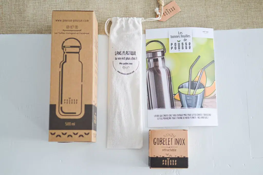 Box Pousse Pousse pour un été sans plastique