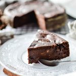 Moelleux au chocolat banane végan et bon pour la santé Moelleux chocolat banane noisette vegan sans gluten