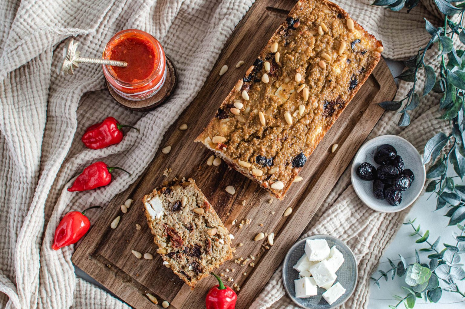 Cake Salé Healthy Facile à Faire Soi-même Pour L'apéro
