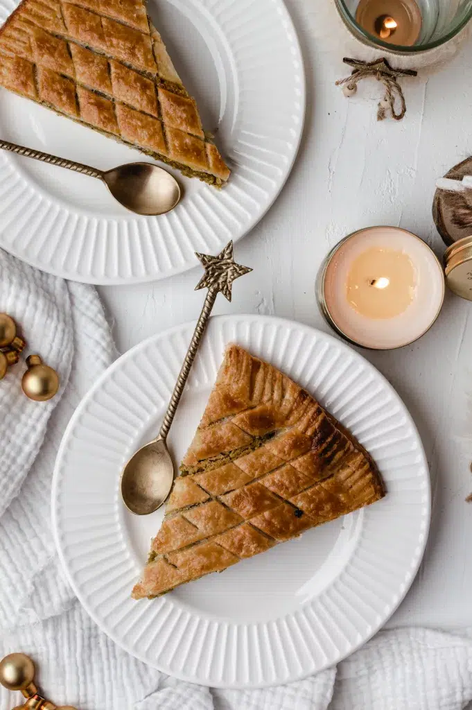 Galette des rois à la pistache