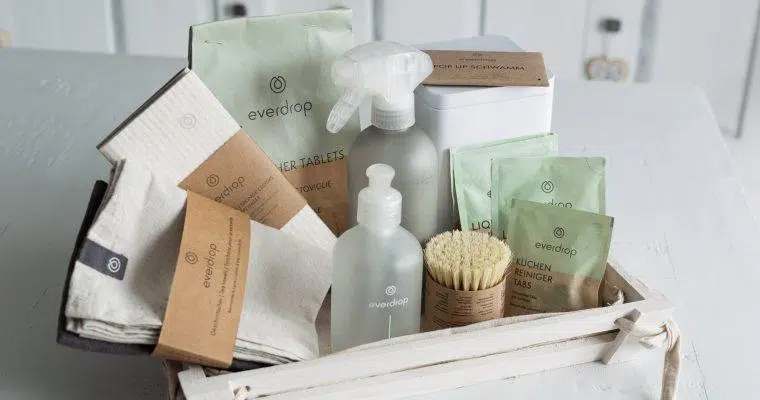 Comment nettoyer sa cuisine en respectant l’environnement avec le kit cuisine Everdrop