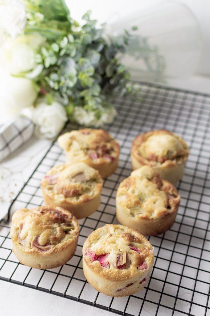 Muffins à la rhubarbe - Veronique Mallinger Photographe culinaire