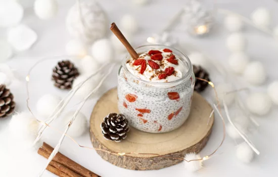 Chia pudding aux baies de goji : recette et bienfaits