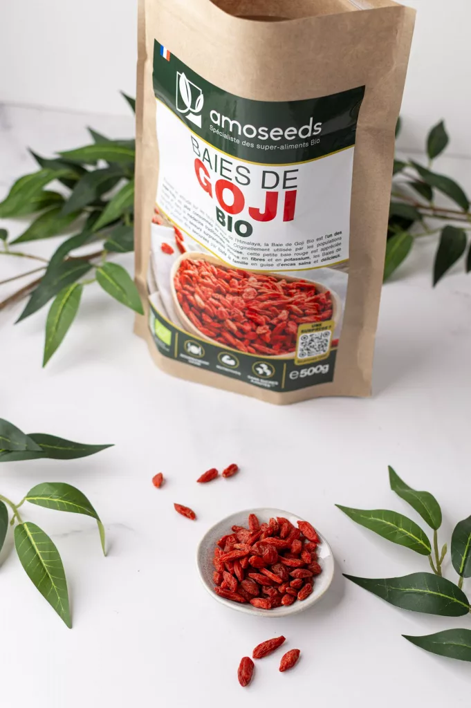 Super-aliment : Baies de Goji Bio de chez Amoseeds
