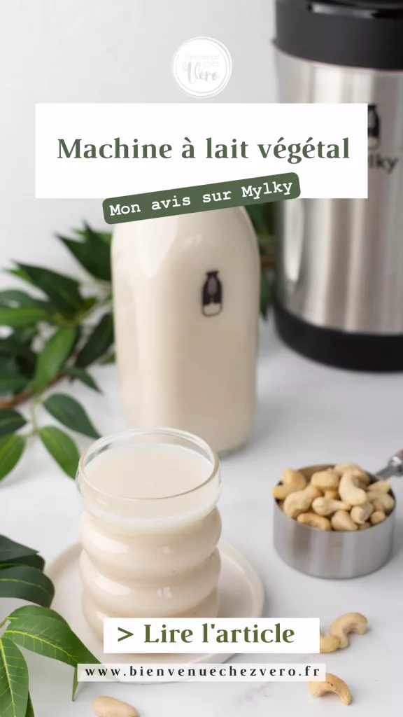Machine à lait végétal - Mon avis sur Mylky - Pin it