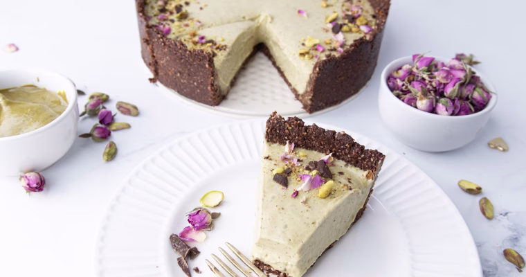 Tarte pistache sans cuisson vegan : ma recette simple